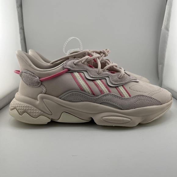 Adidas‎ Ozweego J Shoes Youth Size 7 Pink Beige Originals Adiprene Sneakers
